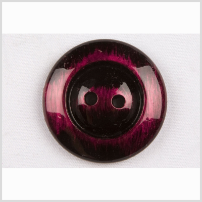 Red Plastic Button - 32L/20mm | Mood Fabrics