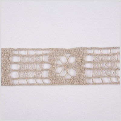 Beige Crochet Lace | Mood Fabrics