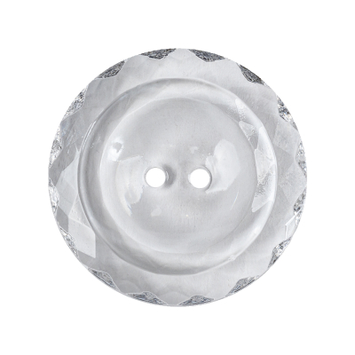 Crystal Glass Button - 44L/28mm | Mood Fabrics