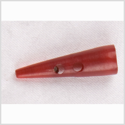 Red Horn Toggle - 40L/25.5mm | Mood Fabrics
