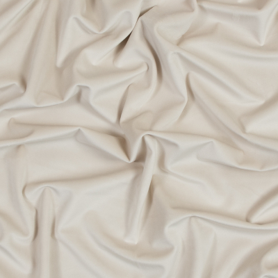 British Cream Ultra Soft Polyester Velvet | Mood Fabrics