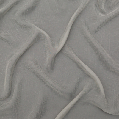 British Imported Pebble Wrinkled Drapery Sheer | Mood Fabrics