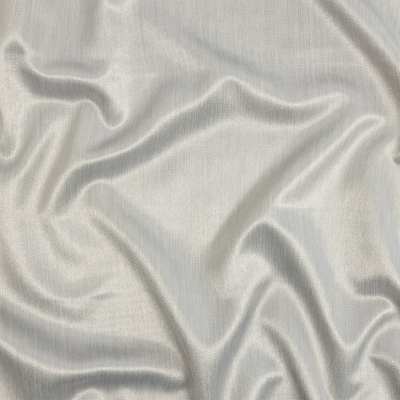 British Imported Platinum Home Decor Polyester Satin | Mood Fabrics