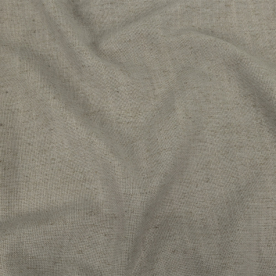 British Imported Pebble Polyester, Viscose and Linen Woven | Mood Fabrics