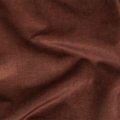 British Imported Mahogany Polyester Microvelvet | Mood Fabrics