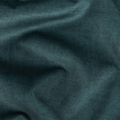 British Imported Midnight Polyester Microvelvet | Mood Fabrics