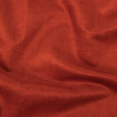 British Imported Pomegranate Polyester Microvelvet | Mood Fabrics