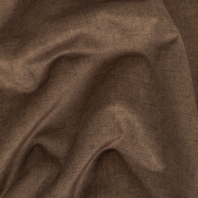 British Imported Truffle Polyester Microvelvet | Mood Fabrics