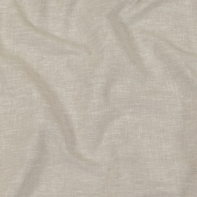 British Imported Heathered Platinum Recycled Polyester Drapery Woven | Mood Fabrics