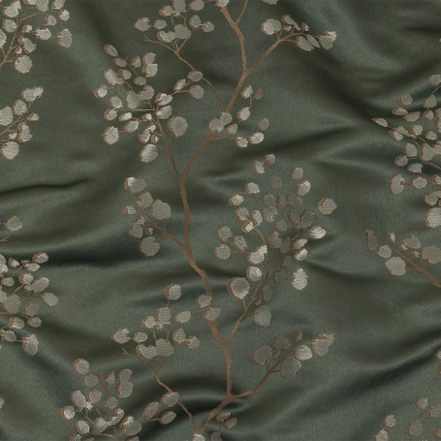 British Imported Forest Prairie Willow Drapery Jacquard | Mood Fabrics