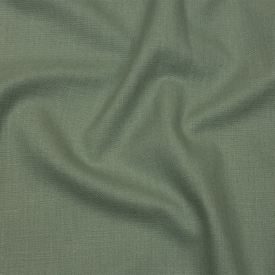 British Imported Aqua Heavyweight Linen Woven | Mood Fabrics
