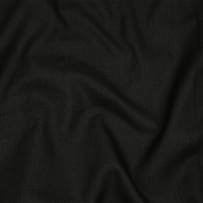 British Imported Onyx Heavyweight Linen Woven | Mood Fabrics
