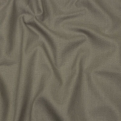 British Imported Silver Heavyweight Linen Woven | Mood Fabrics