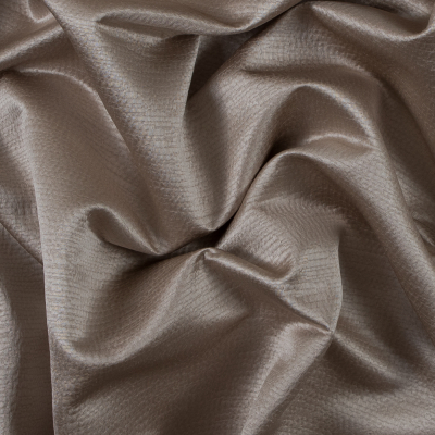 British Shell Luminous Textural Polyester Woven | Mood Fabrics