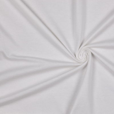 Off-White Solid Jersey | Mood Fabrics