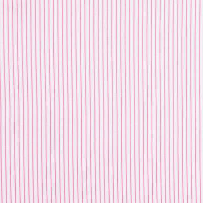White/Pink Striped Shirting | Mood Fabrics