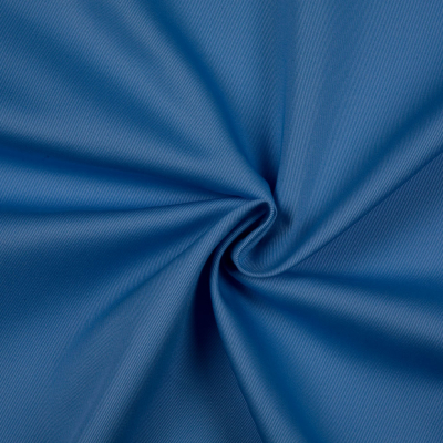 Stratton Ice Blue/White Solid Organic Cotton Twill | Mood Fabrics