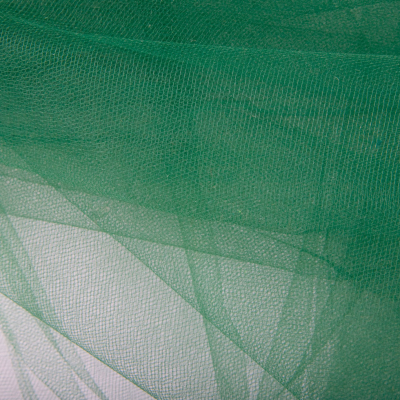 Pavlova Wide Emerald Nylon Tulle | Mood Fabrics