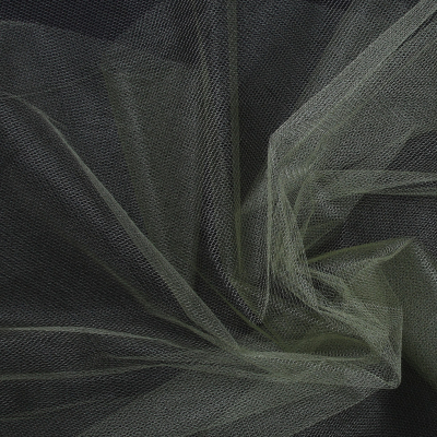 Gianna Olive Green Nylon Net Tulle | Mood Fabrics