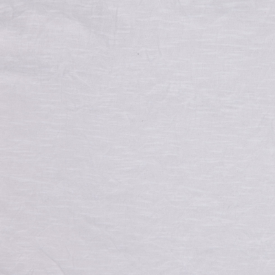 White Wrinkled Lightweight Polyester Jersey | Mood Fabrics