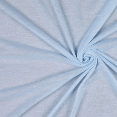 Light Blue Light-weight Polyester Jersey | Mood Fabrics