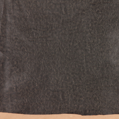 Black/Nude Solid Faux Leather/ Vinyl | Mood Fabrics