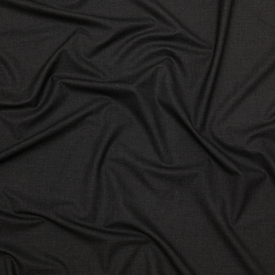 Charcoal Stretch Polyester Suiting | Mood Fabrics