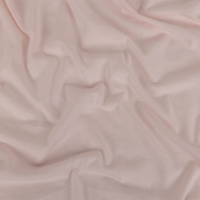 Heavenly Pink Lightweight Cotton and Rayon Jersey | Mood Fabrics