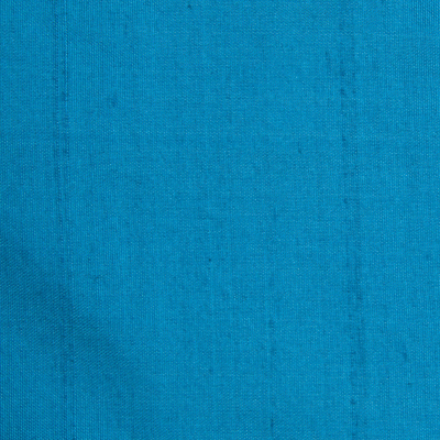 Medium Turquoise Silk Shantung | Mood Fabrics