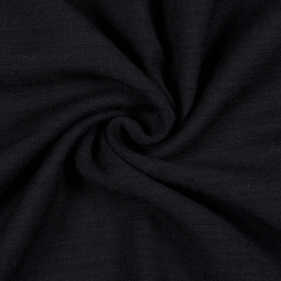 Wool Blend Woven by Donna Karan - Black | Mood Fabrics