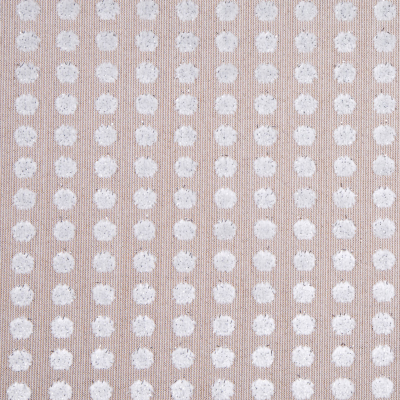 Toffee/Light Gray Polka Dots Velvet | Mood Fabrics