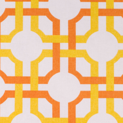 Citrus Geometric Prints | Mood Fabrics