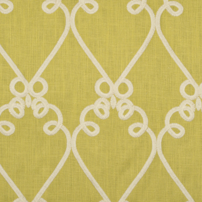 Lemongrass Classical Embr & Eyelet | Mood Fabrics