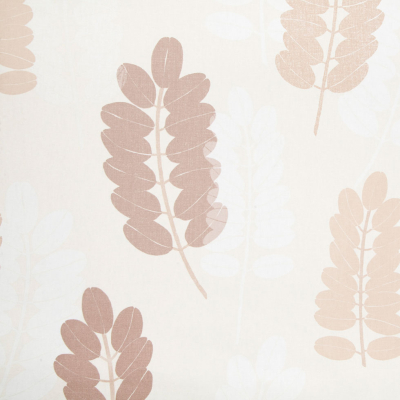 Cashmere/Toffee/Mulberry/White Floral Canvas | Mood Fabrics