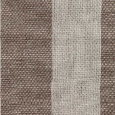 Brown Stripes Linen | Mood Fabrics