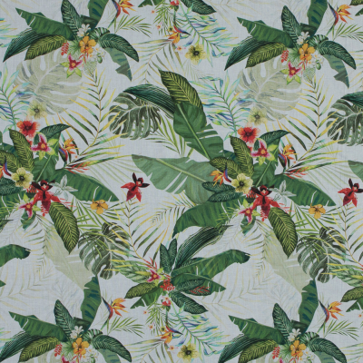 Mood Exclusive The Island's Palms Cotton Voile | Mood Fabrics