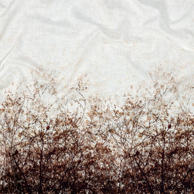 Mood Exclusive Celestial Canopy White Cotton Voile | Mood Fabrics