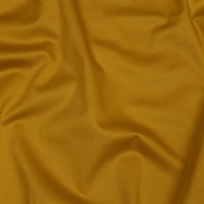 Mood Exclusive Carlos Golden Rod Stretch Cotton Sateen | Mood Fabrics