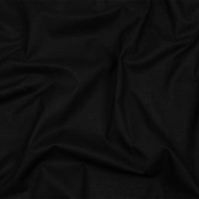 Mood Exclusive Farley Black Cotton Voile | Mood Fabrics