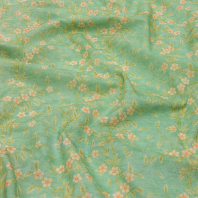Mood Exclusive Flora's Crown Cotton Voile | Mood Fabrics