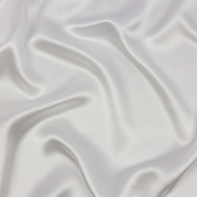 Premium Whisper White Silk Charmeuse | Mood Fabrics