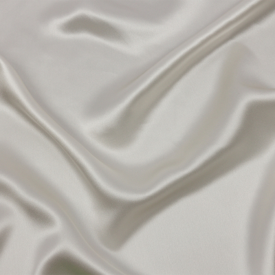 Premium Wide Antique White Silk Charmeuse | Mood Fabrics