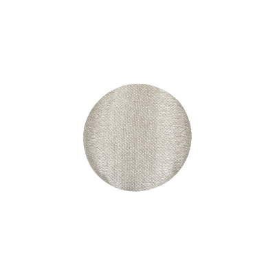 Mood Exclusive Antique White Silk Covered Button - 24L/15mm | Mood Fabrics