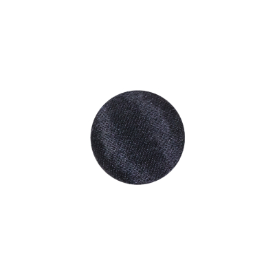 Mood Exclusive Navy Silk Covered Button - 20L/12.5mm | Mood Fabrics