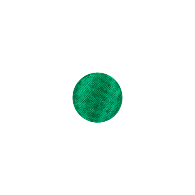 Mood Exclusive Kelly Green Silk Covered Button - 16L/10mm | Mood Fabrics