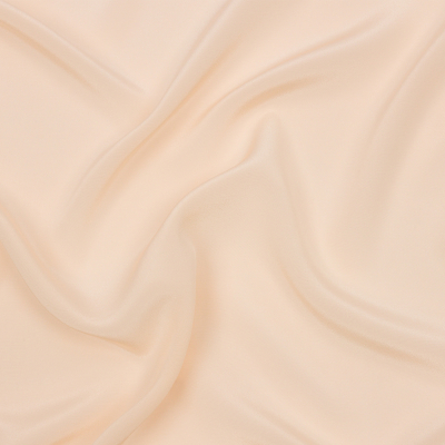 Silk Crepe de Chine - Cream Pink - Premium Collection | Mood Fabrics