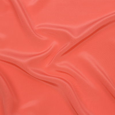 Coral Silk Crepe de Chine | Mood Fabrics