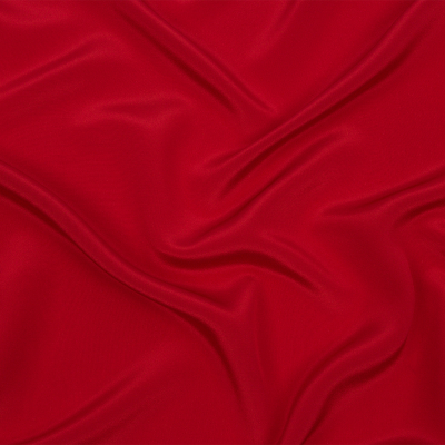 Tango Red Silk Crepe de Chine | Mood Fabrics