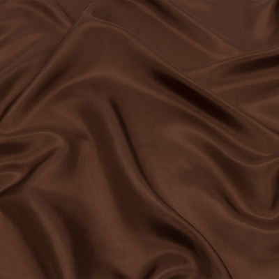 Premium Chocolate China Silk/Habotai | Mood Fabrics