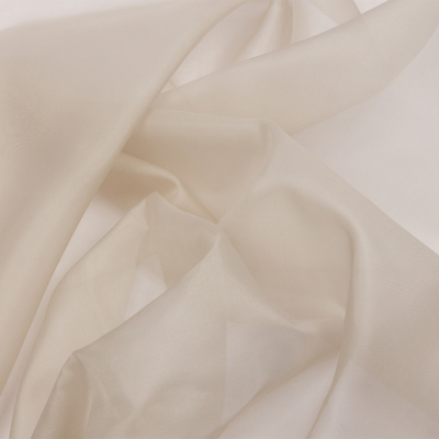 Premium Feather Gray Silk Organza | Mood Fabrics